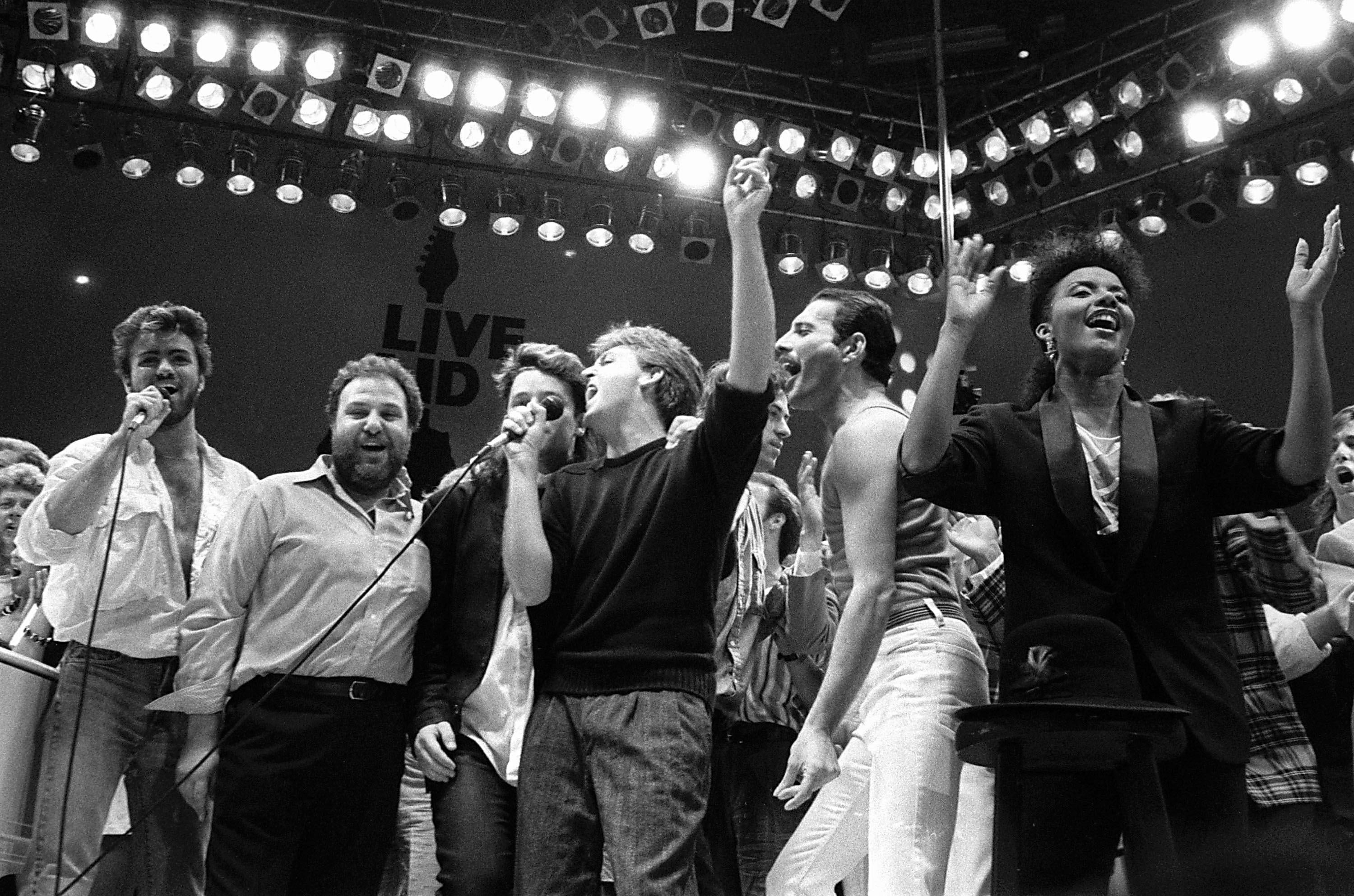 Live Aid - Galeria George Michael