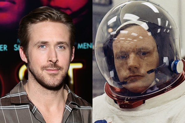Ryan Gosling e Neil Armstrong