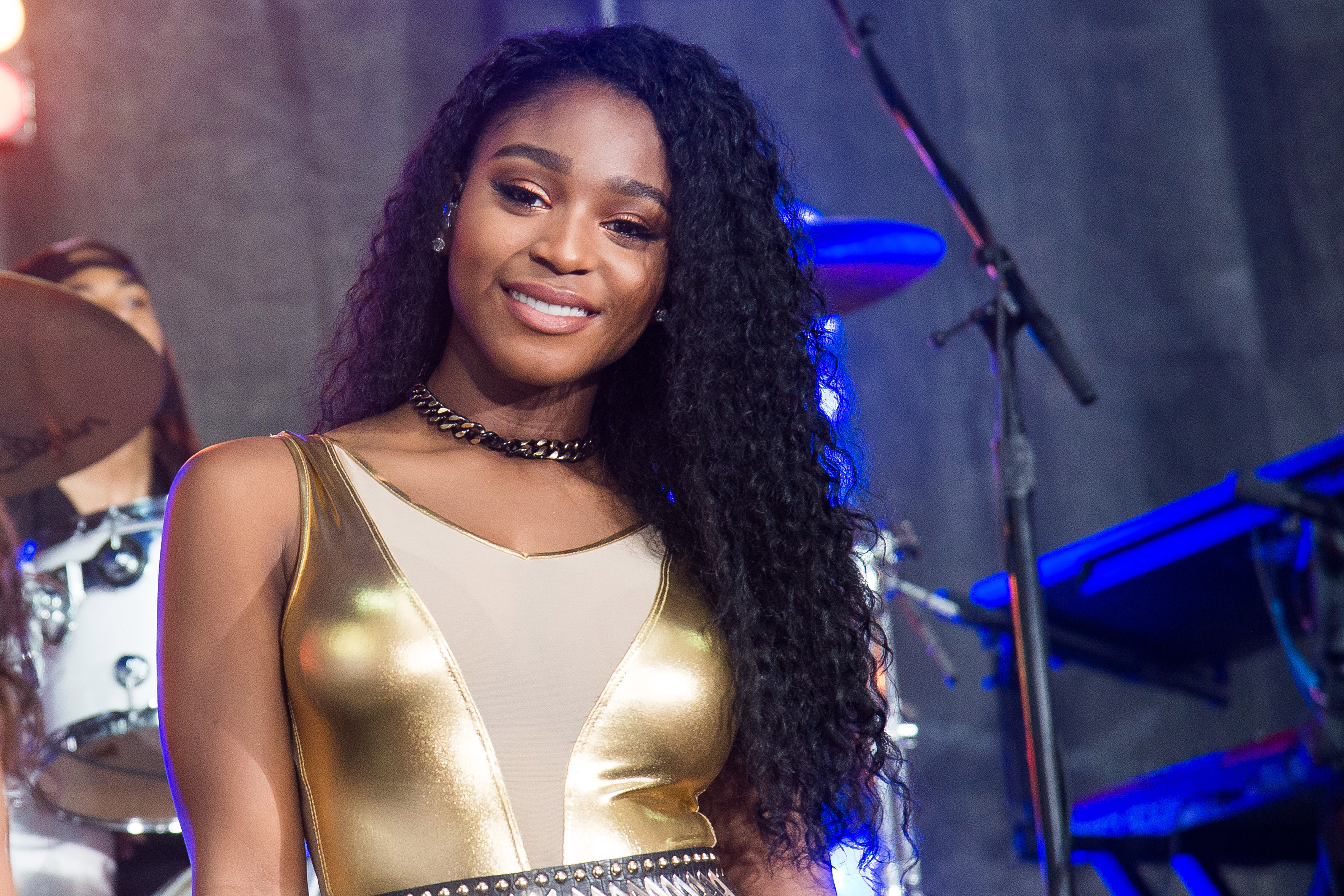 A cantora Normani Kordei, do grupo Fifth Harmony