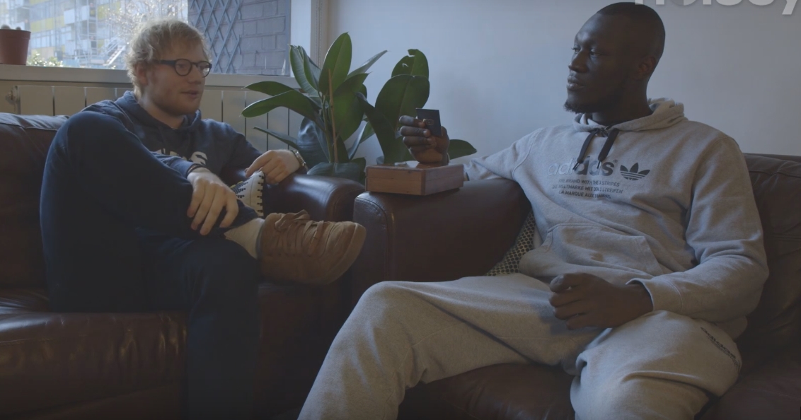 Ed Sheeran e Stormzy em vídeo para a Noisey