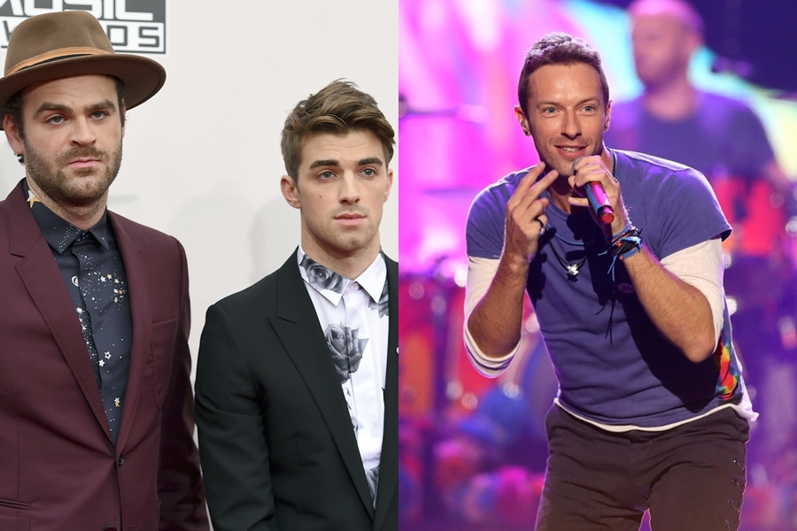 The Chainsmokers e Coldplay colaboraram na faixa "Something Just Like This"