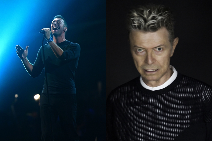 No BRIT Awards 2017, Chris Martin fez um tributo a George Michael; David Bowie foi o grande vencedor da premiação