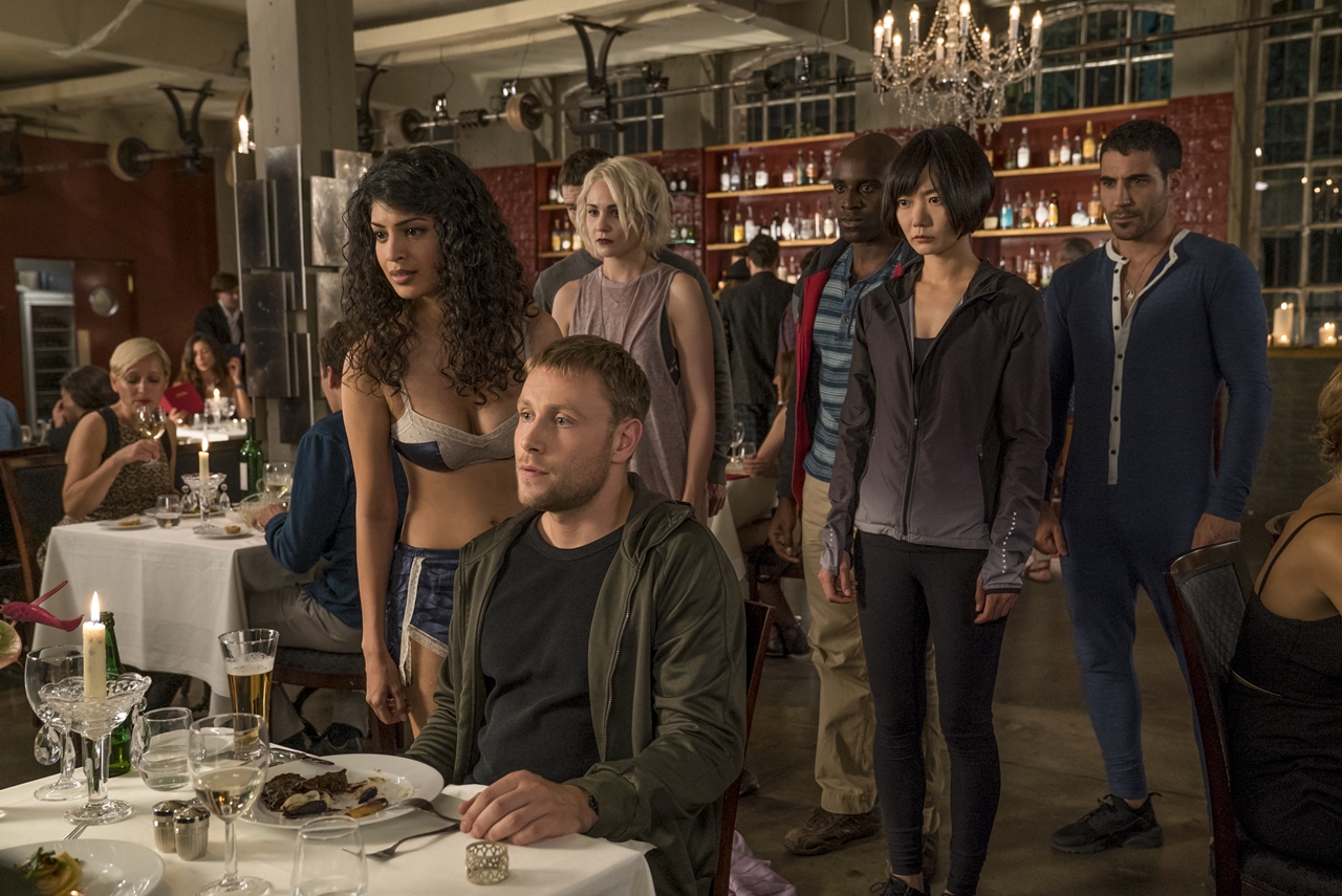 Foto da segunda temporada da série Sense8, da Netflix