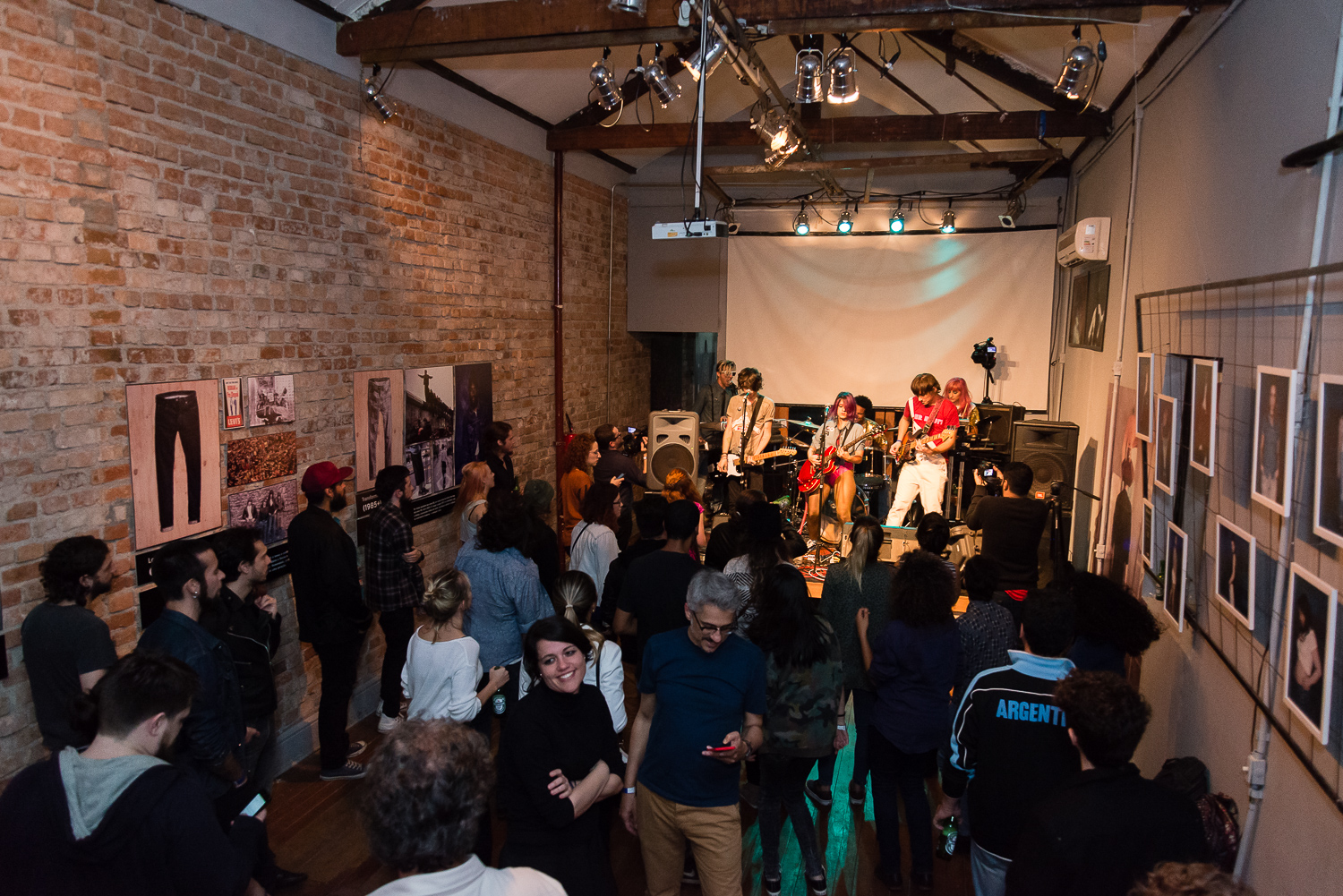 Show da banda Der Baum, na Casa Levi's