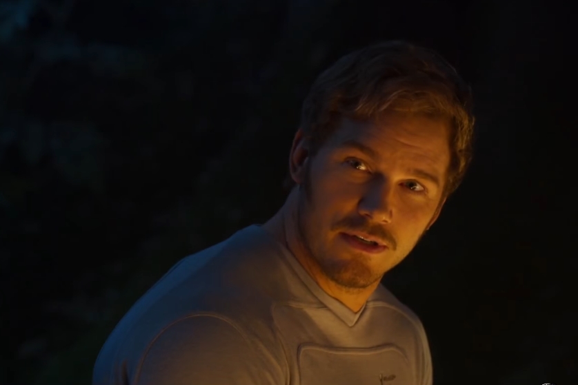 Chris Pratt no teaser de Guardiões da Galáxia Vol. 2