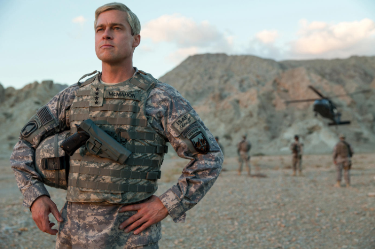 Brad Pitt no longa da Netflix War Machine