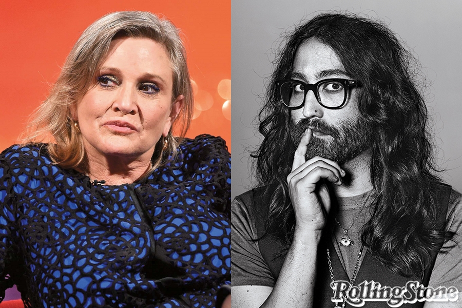 Sean Lennon e Carrie Fisher