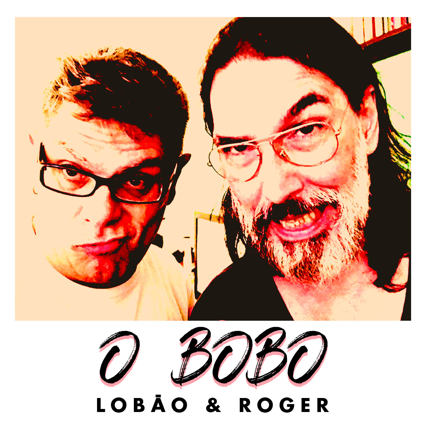 Capa do single "O Bobo", de Lobão e Roger