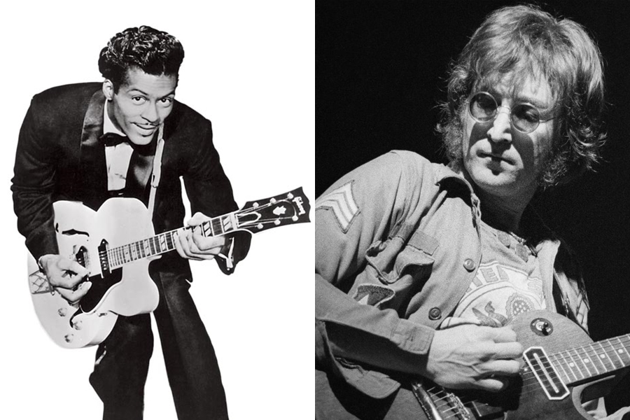 Chuck Berry e John Lennon