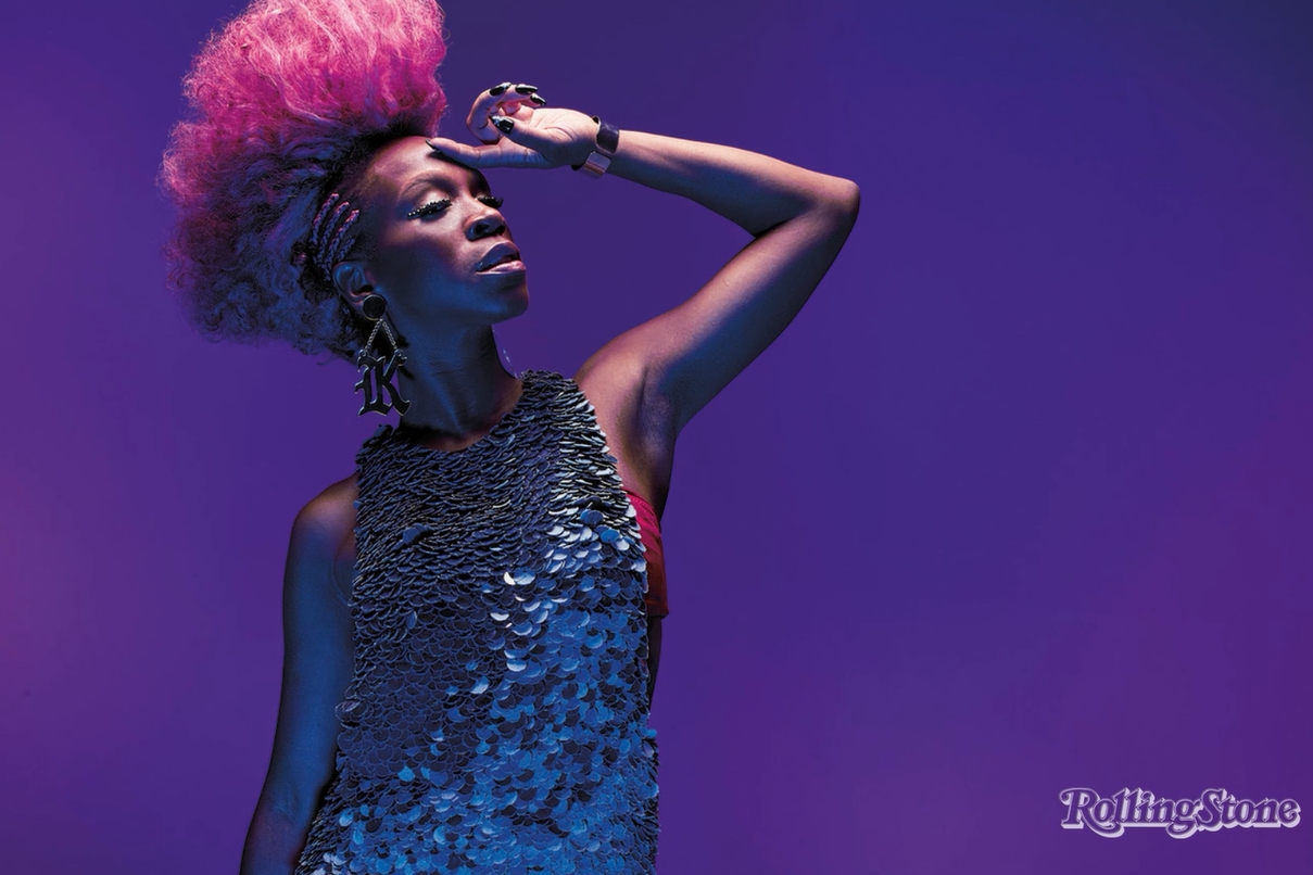 Karol Conka na sessão de fotos para a matéria de capa da Rolling Stone Brasil, publicada na edição de março de 2017