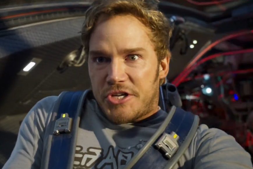 Chris Pratt em Guardiões da Galáxia Vol. 2