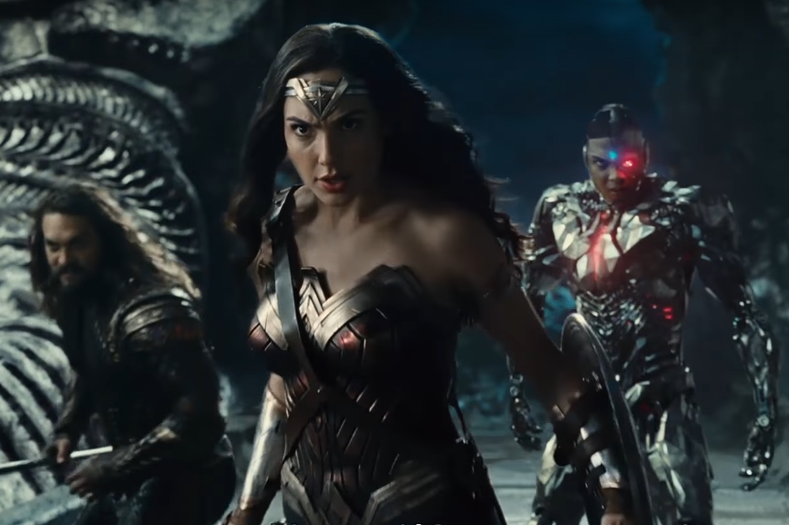Cena do trailer de Liga da Justiça