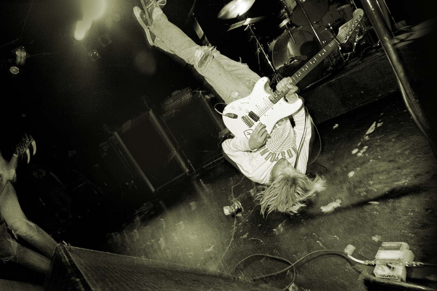 Kurt Cobain em show do Nirvana