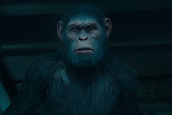 Cena do trailer de Planeta dos Macacos: A Guerra
