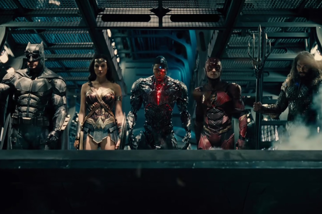 Cena do trailer de Liga da Justiça