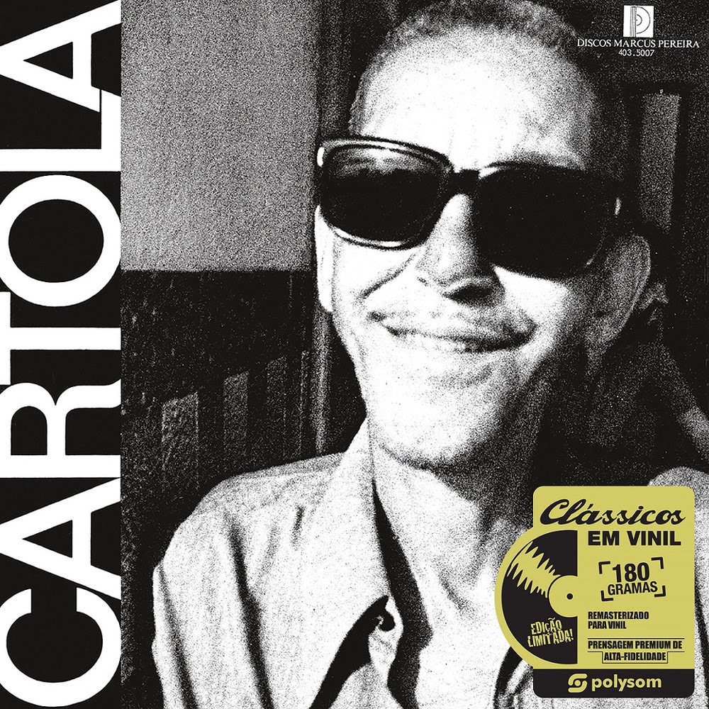 Capa do disco Cartola, do sambista Angenor de Oliveira, de 1974