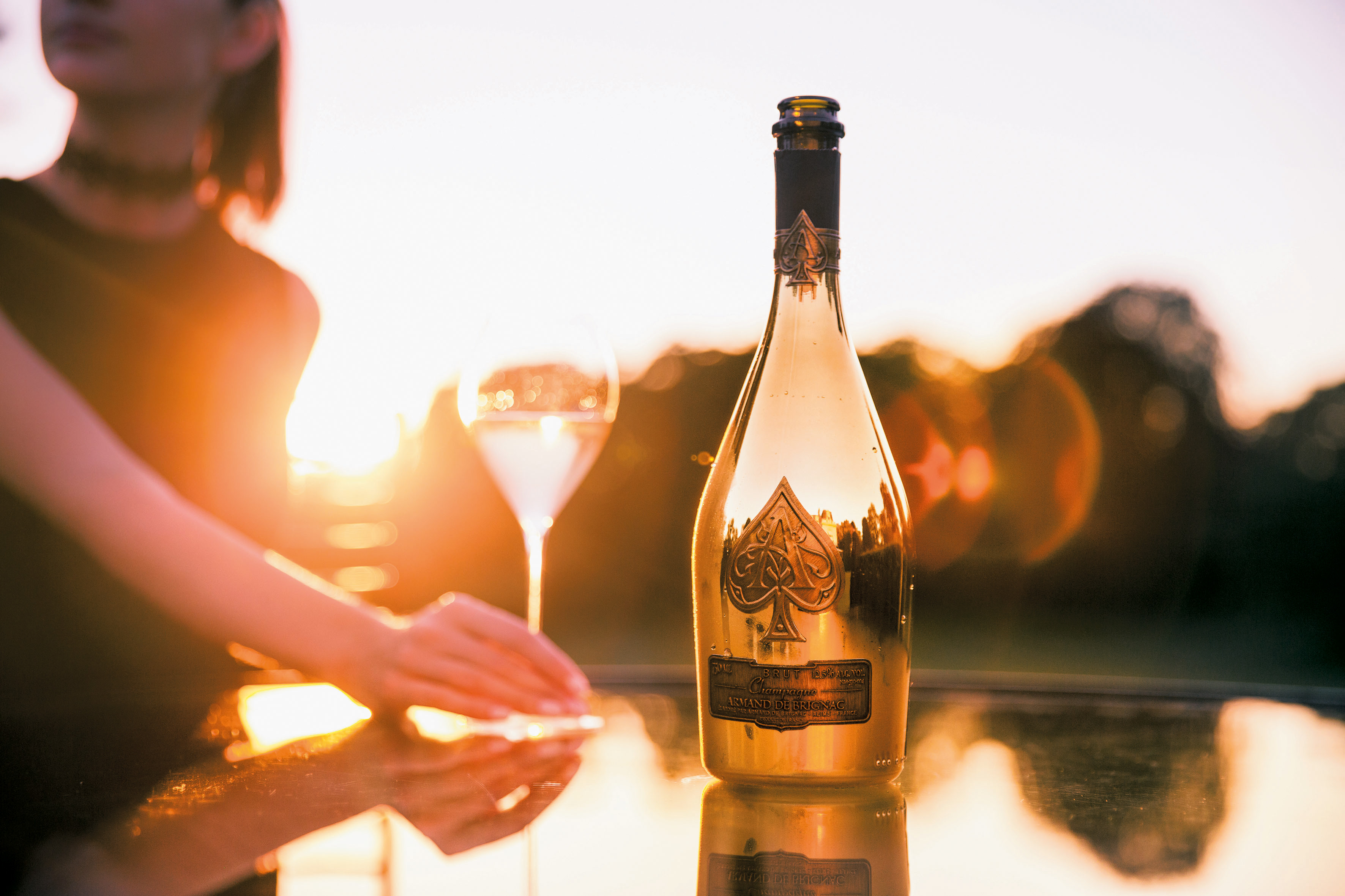 Borbulhas Salgadas  A bebida é muito cobiçada, mas é para poucos bolsos