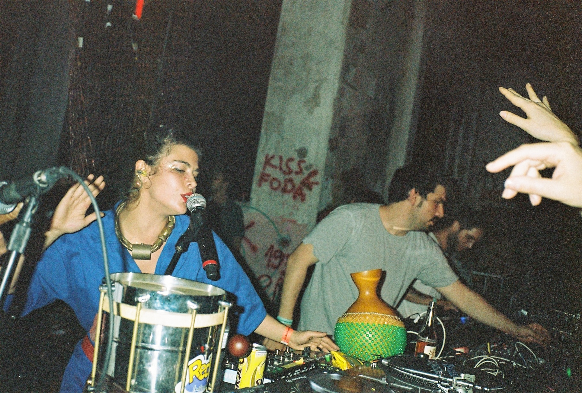 Teto Preto em performance na Mamba Negra