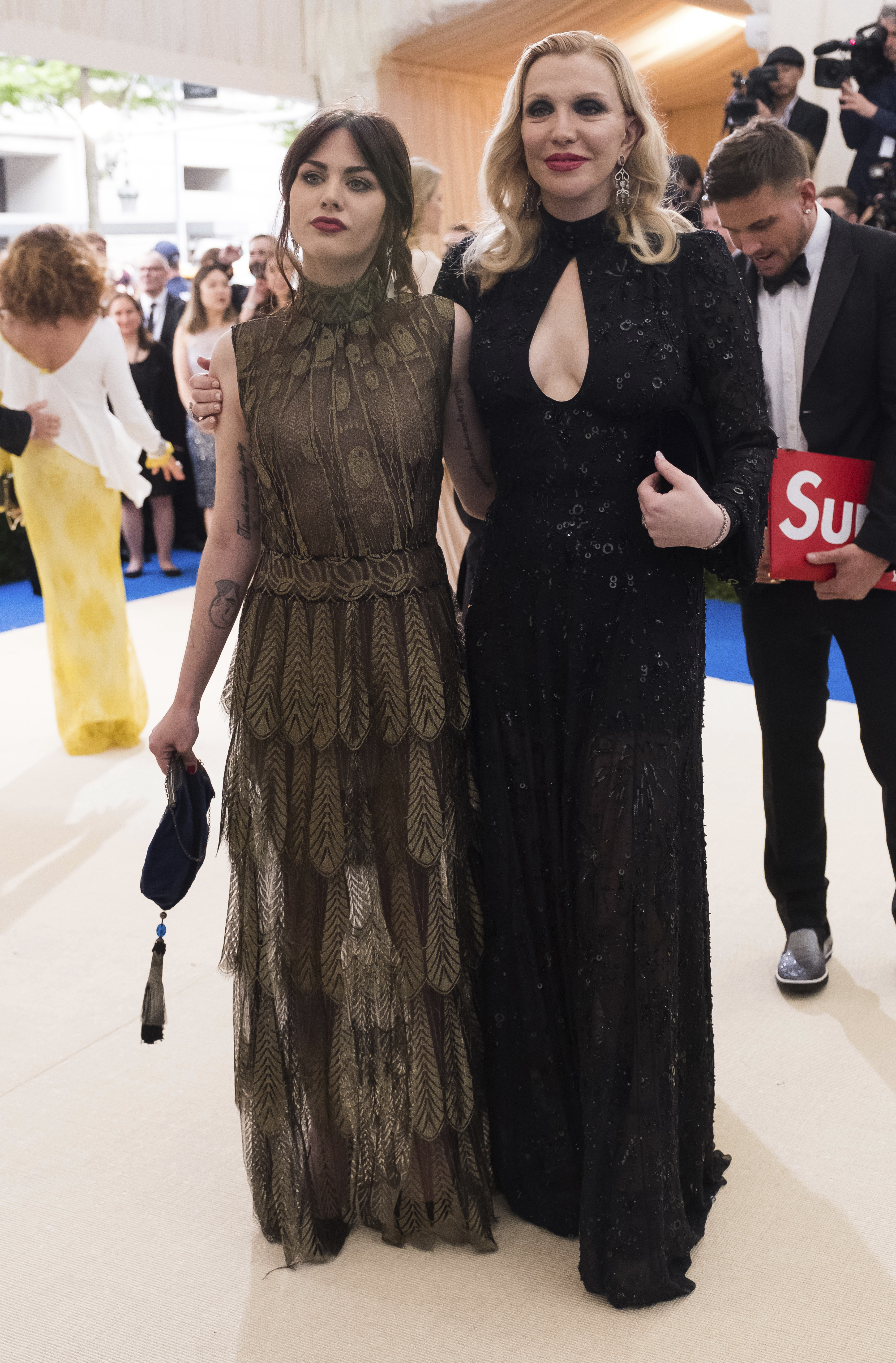 Frances Bean e Courtney Love