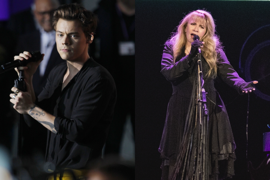 Harry Styles e Stevie Nicks tocaram juntos no primeiro show solo do cantor do One Direction nos Estados Unidos