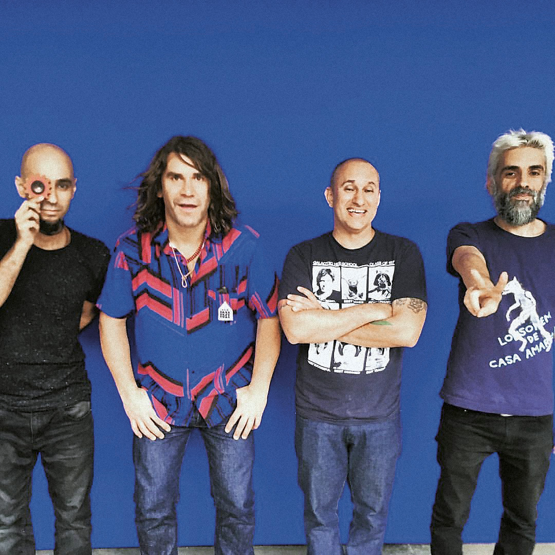 Praia Futuro: (da esq. para a dir.) Kalil, Ersahin, Dengue e Catatau