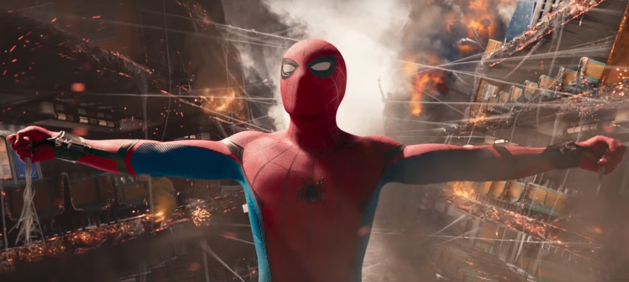 Cena do trailer de Homem-Aranha: De Volta ao Lar