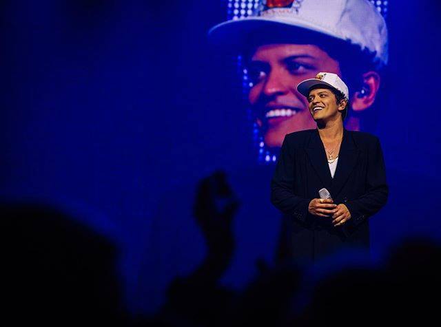 O cantor Bruno Mars