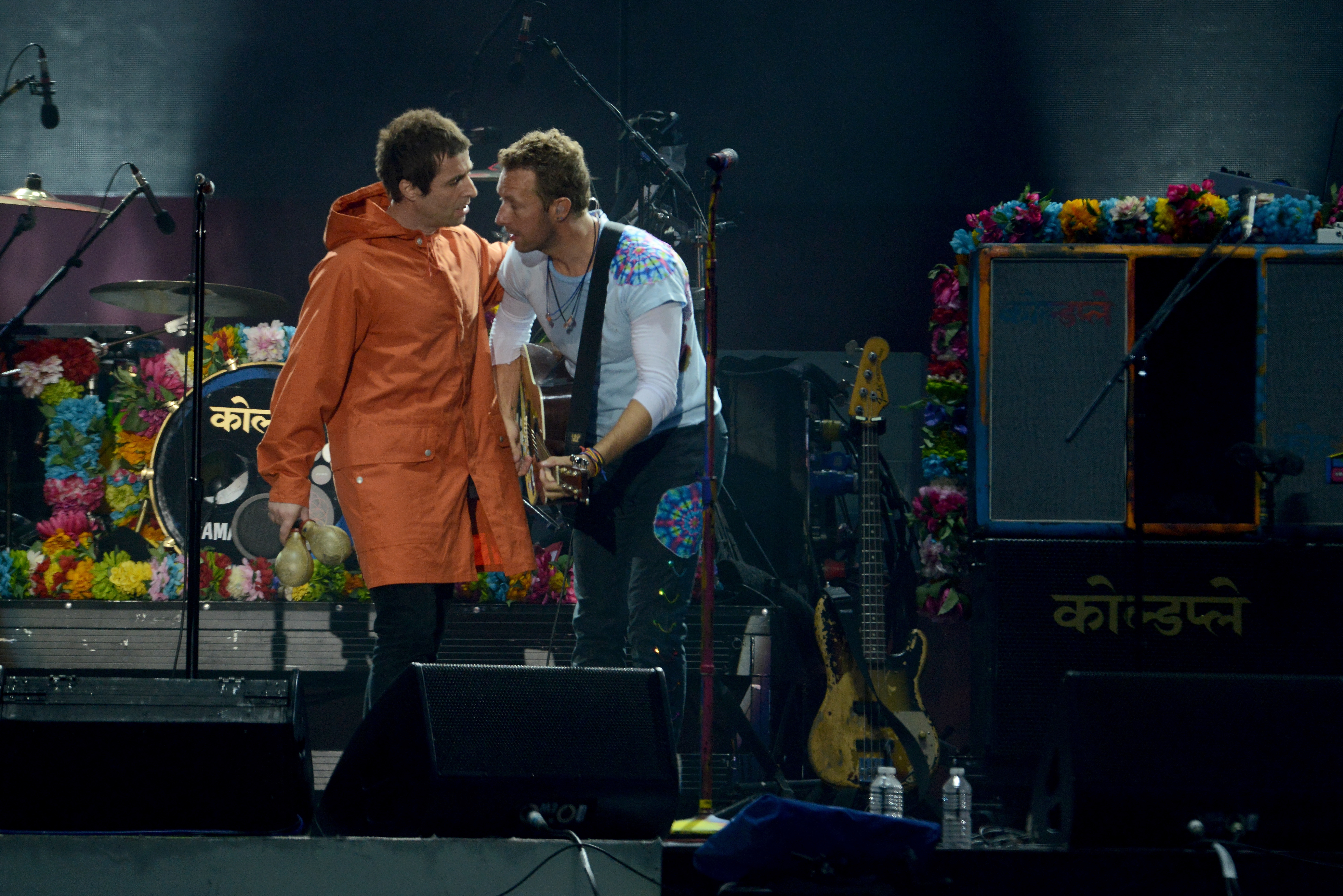 Liam Gallagher e Chris Martin