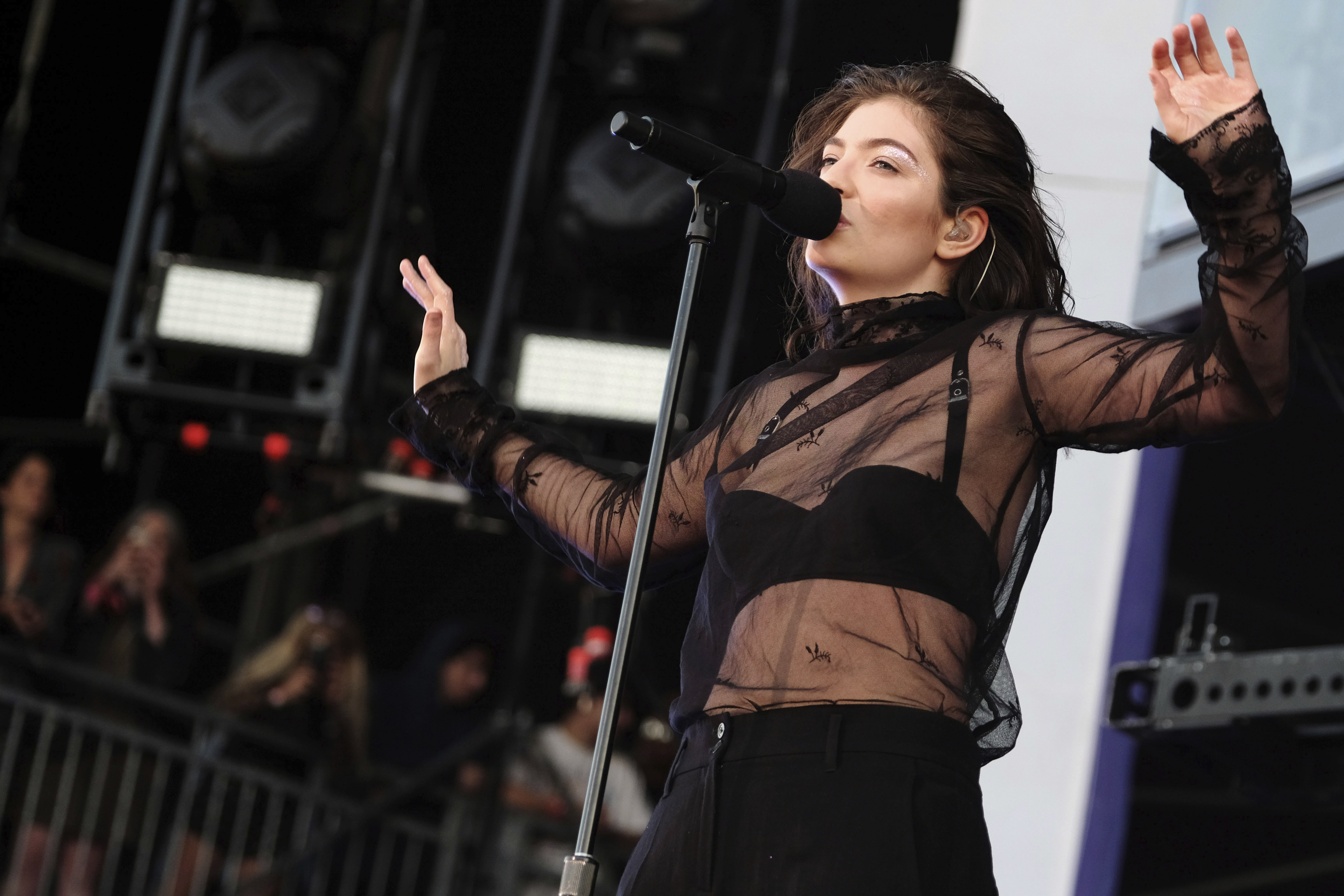 Lorde no Governors Ball