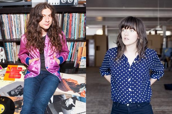 Os músicos Kurt Vile e Courtney Barnett