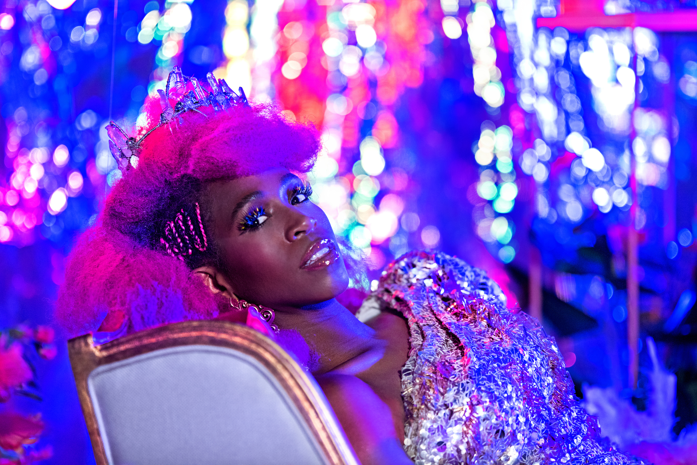 Karol Conka no clipe de "Lalá"