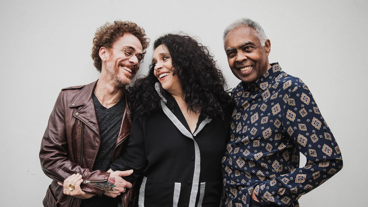 Nando Reis, Gal Costa e Gilberto Gil