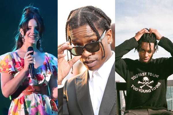 Lana del Rey, A$AP Rocky e Playboi Carti