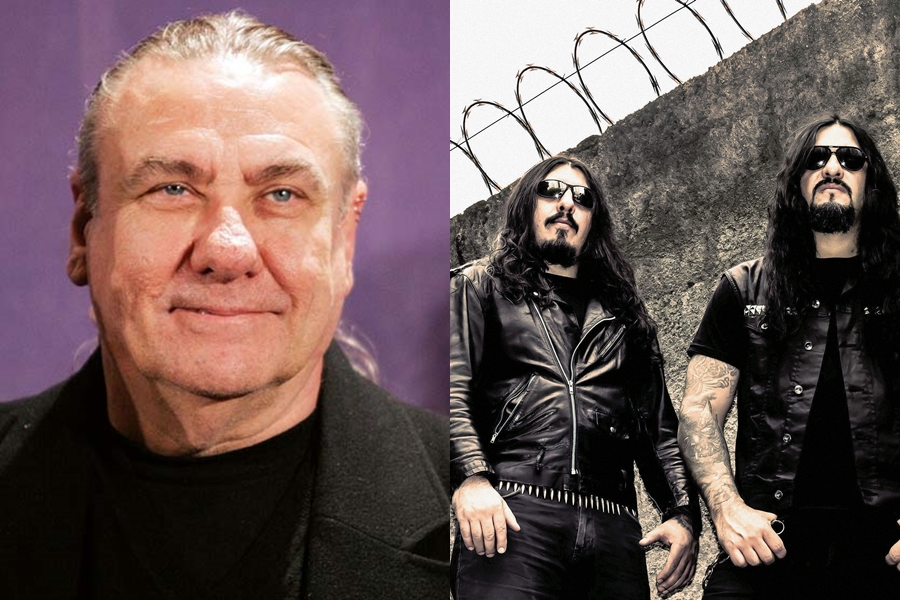 Bill Ward, baterista e cofundador do Black Sabbath, e a banda brasileira Krisiun