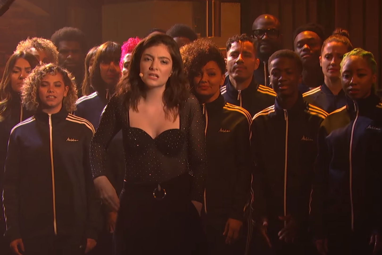 Lorde no programa Late Night With Seth Meyers