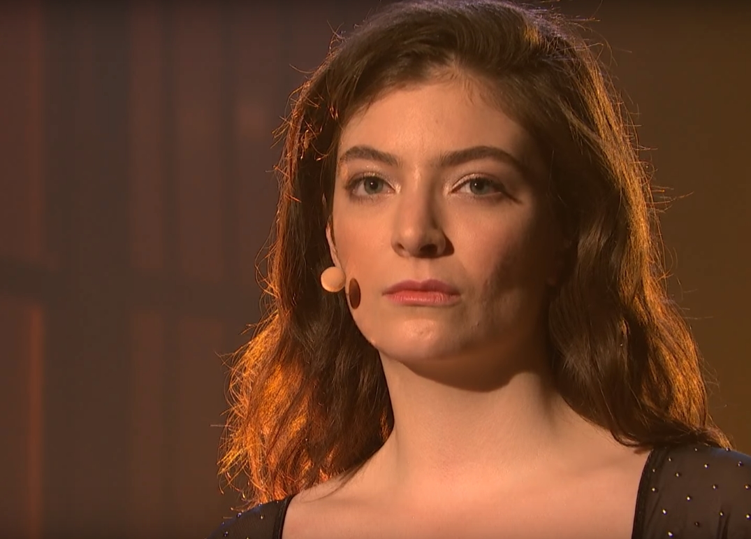 Lorde no Late Night With Seth Meyers