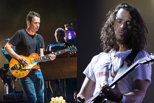 Stone Gossard e Chris Cornell