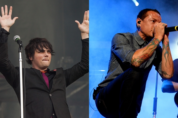 Gerard Way e Chester Bennington