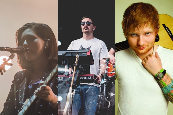 The xx, Alt-J e Ed Sheeran