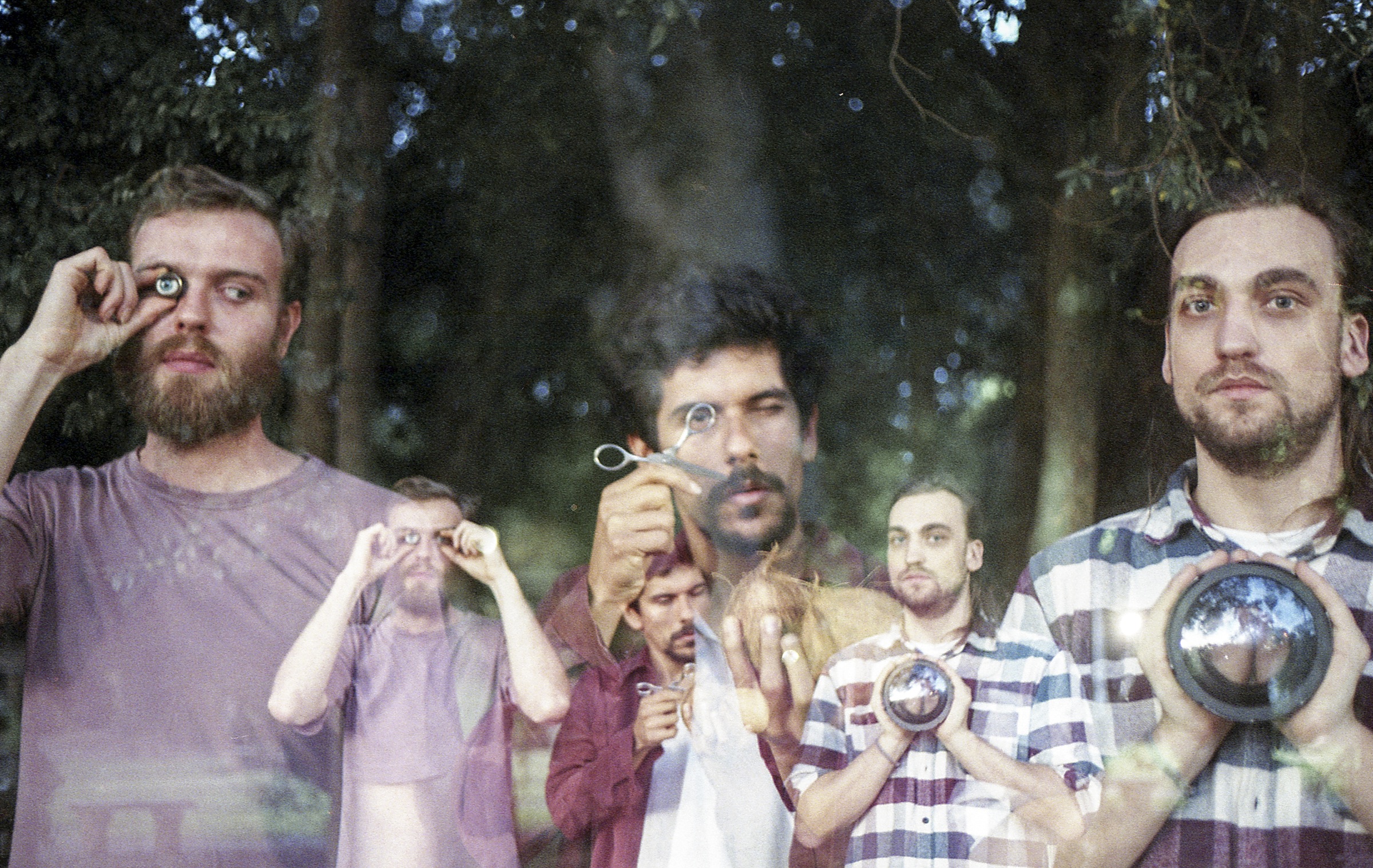 Felipe Zancanaro, Alexandre Kumpinski e Fernão, do Apanhador Só