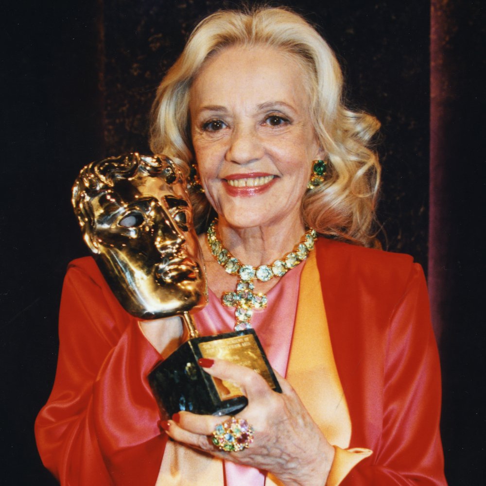 A atriz Jeanne Moreau