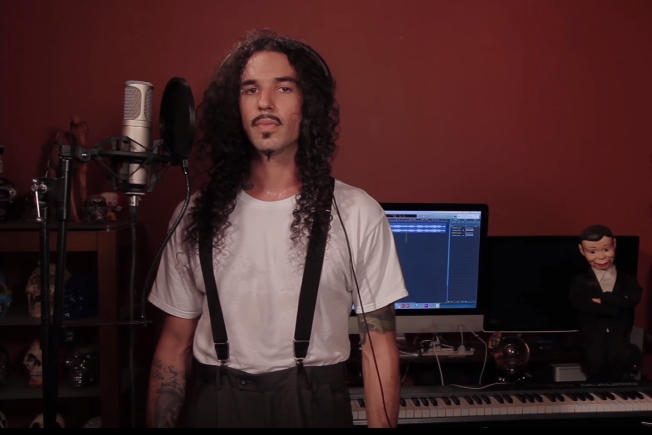 O youtuber Anthony Vincent, dono do canal Ten Second Songs