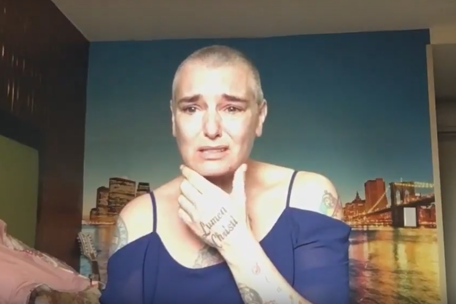 A cantora Sinead O'Connor publicou um relato preocupante sobre pensamentos suicidas