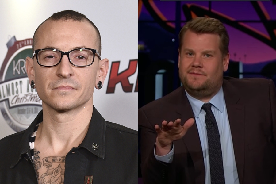 Chester Bennington e James Corden