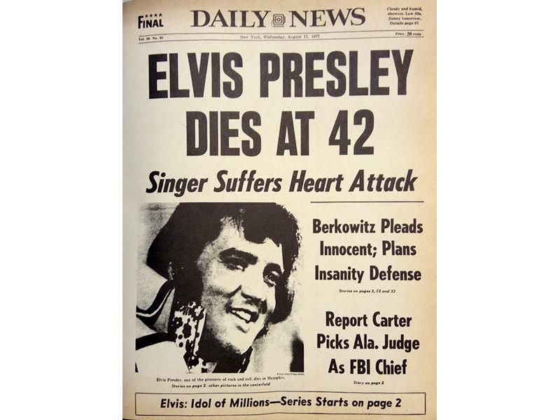 Daily News - Elvis Presley