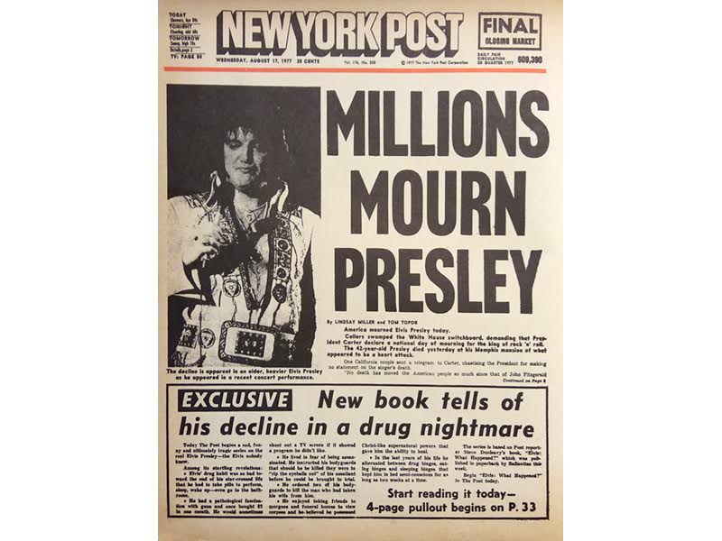 New York Post - Elvis Presley
