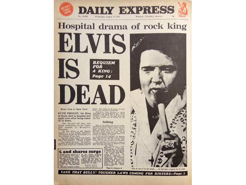 Daily Express - Elvis Presley