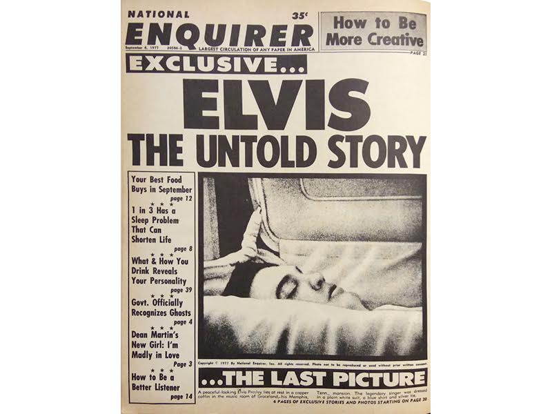 The National Enquirer - Elvis Presley