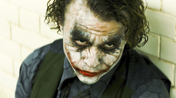 Heath Ledger como o Coringa