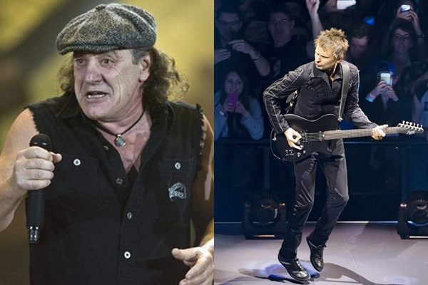 Brian Johnson e Muse